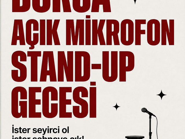 Bursa Açık Mikrofon Gecesi